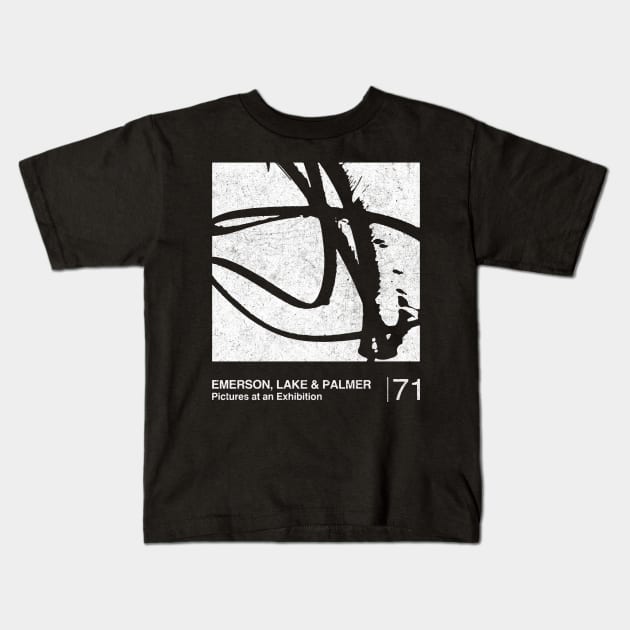 ELP / Original Minimalist Graphic Fan Artwork Design Kids T-Shirt by saudade